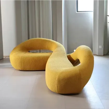 Modern L Shaped Fabric Sofa, U Shaped Sofa, and C Shaped Sofa Furniture