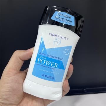 FLORA RUBY Men's Private Label Aluminum Antiperspirant Stick - Wholesale Solid Deodorant for Men