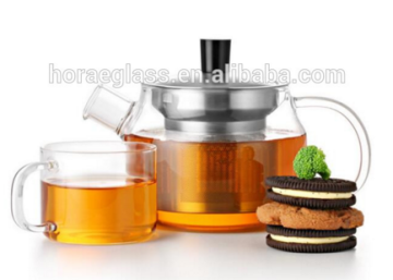 Factory price wholesale glass teapot/glass tea set/glass teapot for household