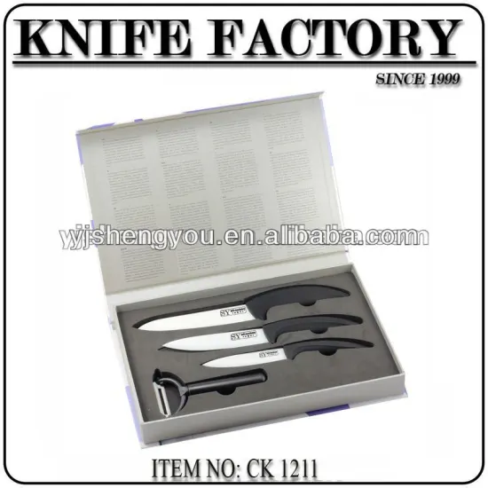 ceramic knifes black