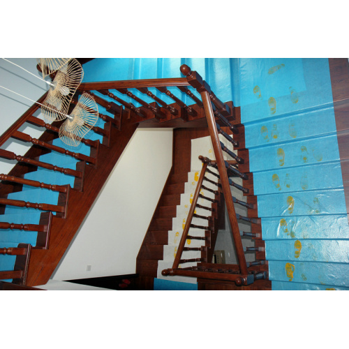 Temporary Hardwood Stair Tread Carpet Protection