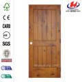 2-Panel Round Top Knotty Pine Single Prehung Door