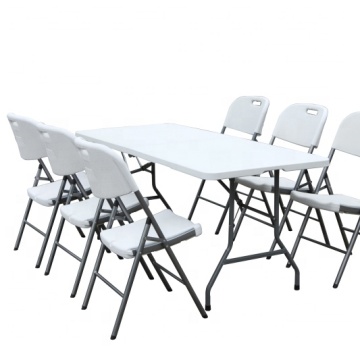 HDPE Plastic Foldable Outdoor Wedding Tables