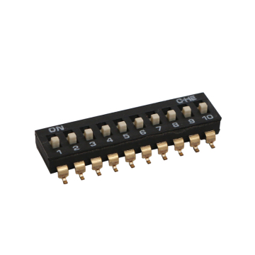 High Quality 2.54mm Pitch SMT Dip Switch 1-10PIN