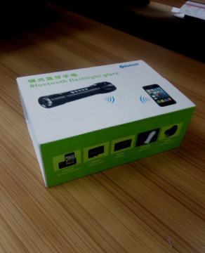 Bluetooth FM/SD/TF Card Support Speaker Flashlight