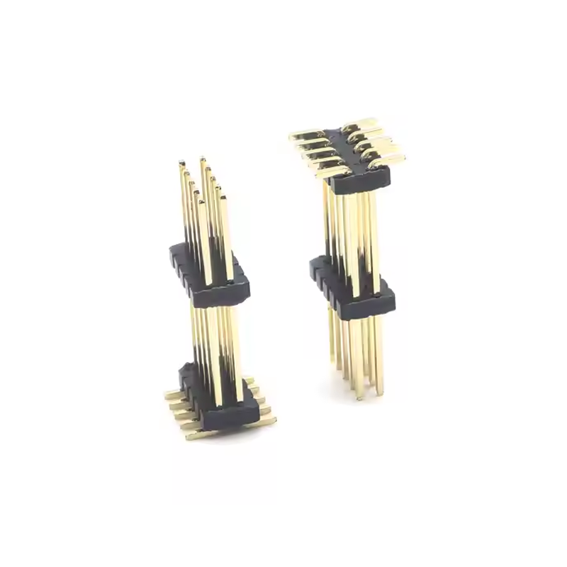 27mm Pitch Pin Header Dual Row SMT SQ0.4mm H1.0 25P (4)