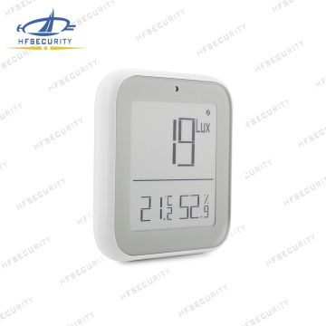 Montaje de pared del sensor de humedad de temperatura de hfsecuridad Zigbee