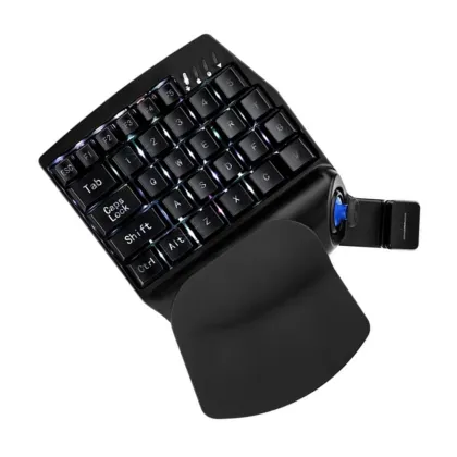 Automatic Pressure Rocker Left-Handed Keyboard For Game