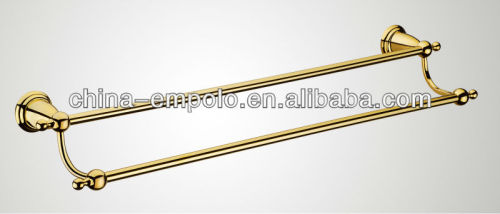 60cm Gold Dual Hanging Rod, Towel Rail From China 916 08