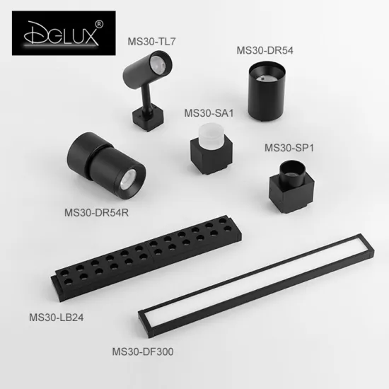 DGLUX Commercial Ceiling COB Spotlight Downlight Linear Rail Lamp - Easy Installation LED Tracklight (4w-12w)