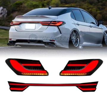 LED Tail Lights Assembly Animation DRL for Toyota Camry 2018-2024