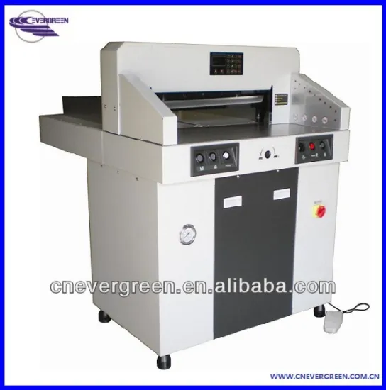 hydraulic paper guillotine 480EP small paper guillotine