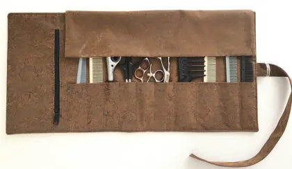 Retro Roll Bag Leather Tool Roll