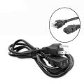 US Standard 3 Pin AC Power Cord Cable