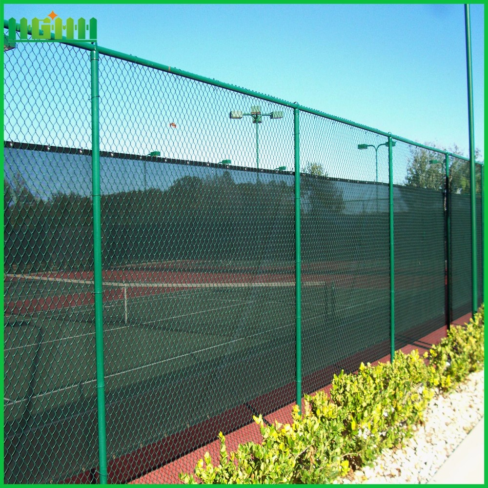 PVC Coated Chain Link Fence For Baseball Fields