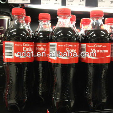 Quantong Cocacola Pet Bottle plastic lable