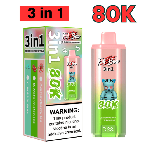 AIVONO Fat Bear 80K Disposable Vaper Triple Flavor