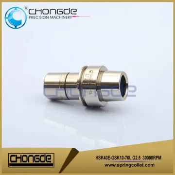 High Accuracy HSK40E-GSK CNC Collet Chucks Holders