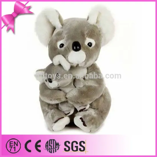 good fabric whole colored various type soft stuffed koala bear plush toys