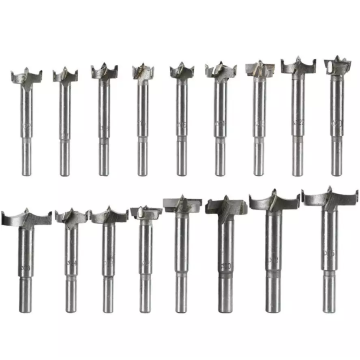 Nuovo arrivo FORSTner Drill Bit Set Tungsten HSS Kit sega a sega in legno 15-38 mm per legno