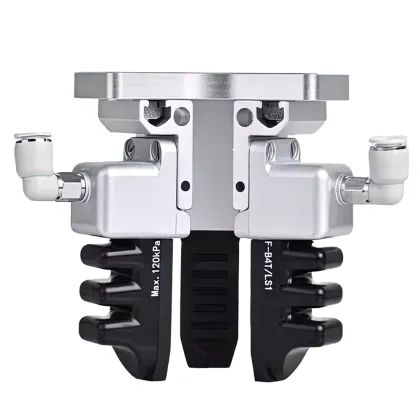 Soft Touch Flexible Clamping Grippers: Advanced Artificial Robot Fixtures and Pneumatic Robotic Grippers