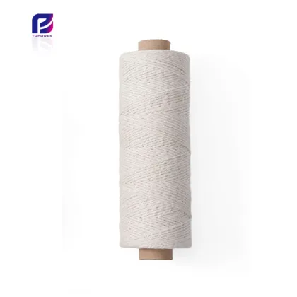 Alumina Silicate Yarn - Heat Insulation Refractory High Temperature Fireproof Ceramic Fiber Yarn with SS Wire