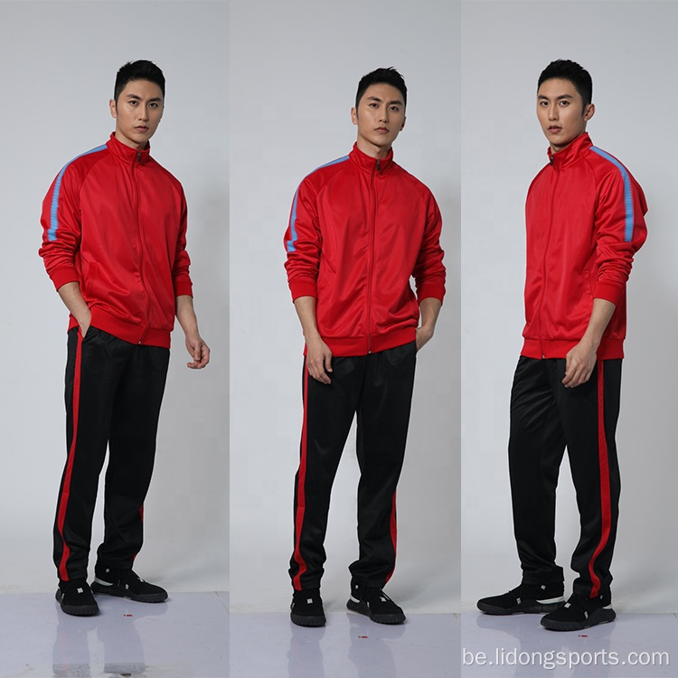 Custom Mens Slim Fit Sport TrackSuit / пустыя жанчыны Proffsuit ўсталёўвае аптовыя