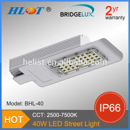 CE ROHS Approved 3030 chip 40W solar street light price list hid led conversion kits