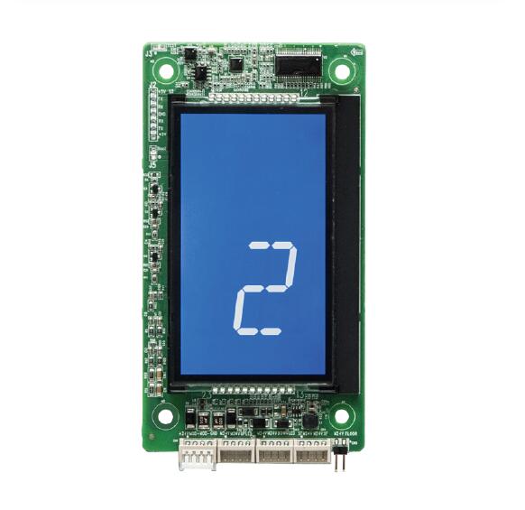 Display LCD de segmento de 4,3 polegadas