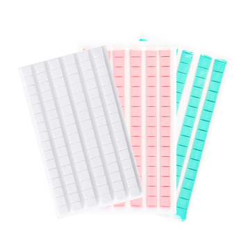 Sticky Practice Board for Manicure: Supplier Display Adhesive Tips for Nail Art with Reusable Clay Plasticine