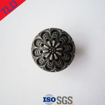 Metal coat buttons