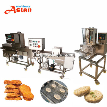 Custom Hamburger Patty Forming and Coating Machines