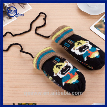 Yhao Autumn Winter Kids Children Outdoor Sports Warm Mittens with fawn
