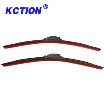KCTION Hot Sale Multi-Functional Clips Front Windshield Silicone Soft Wiper Blades with 16 Adapters
