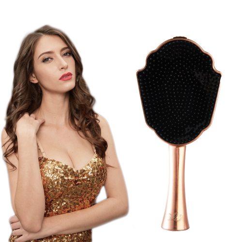 Brosse de démêlage de cheveux naturels