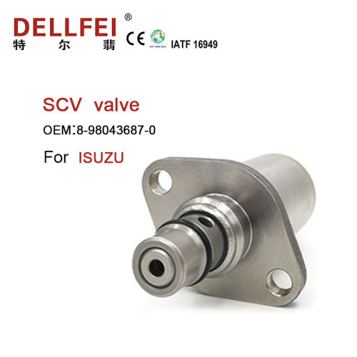 Válvula de controle de sucção SCV para ISUZU 8-98043687-0