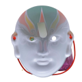 Máscaras faciais da Ópera de Pequim