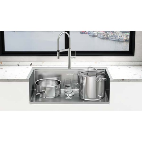 304 Stainless Steel Topmount Workstation Kitchen Sink