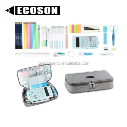 Canvas 72 Slots Zippered Pencil Case for Prismacolor and Crayola Pencils