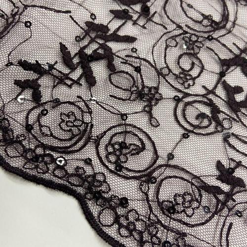 Vogue Multiple Ring Geometry Embroidery Fabrics