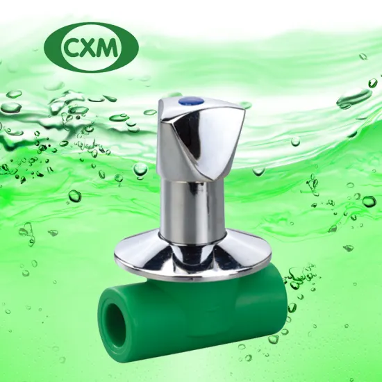 PP-R triangle concealed valve