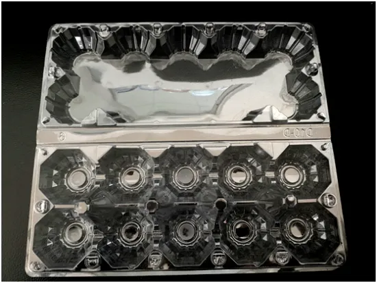 Plastic Egg Clamshell Packaging for Supermarket