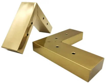 Gold Steel Metal Furniture Cabinet Sofa Legs For Sofa