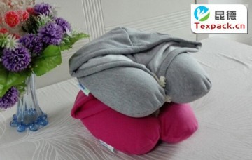 2015 Newest Memory Foam Pillow in Traveling Travel Neck Pillow with Hood