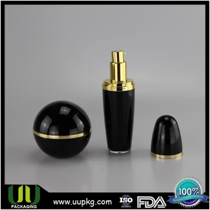 Sphere Cosmetic Plastic Cream Jar Customized Color