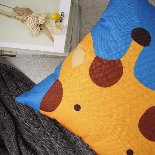 cute customized cartoon digital print kids pillow