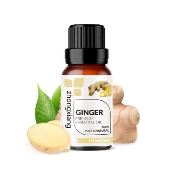100% Pure natural organic ginger essential oil