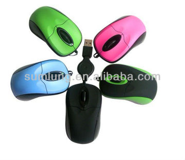 Retractable Optical Mouse