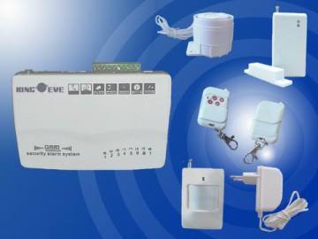 10 zones GSM home wireless alarm