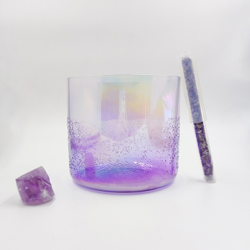 Q're amethyst alchemy crystal singing bowl